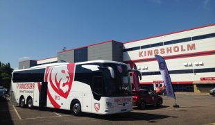 Gloucester Rugby Club Coach Kingsholm